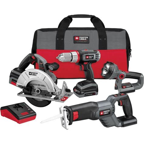 porter cable metal tool box|porter cable cordless tool sets.